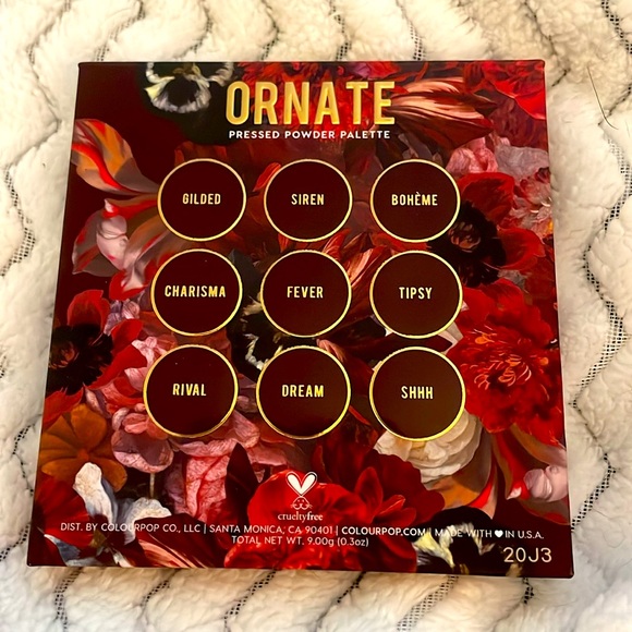 Colourpop - Ornate eyeshadow palette - Picture 2 of 3